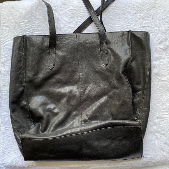 Large Leather Tote Bag - Picture 1 of 6